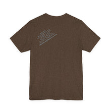 Load image into Gallery viewer, Belle Soft Heather Retreating you Hineni shirt with back
