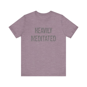 Heavily Meditated Hineni Unisex Jersey Short Sleeve Tee