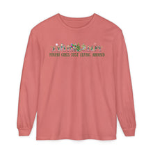 Load image into Gallery viewer, Just elfing around- comfort colors Long Sleeve T-Shirt
