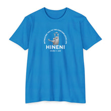 Load image into Gallery viewer, Heathered Hineni Retreating You "Here I Am" T-Shirt
