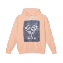 Load image into Gallery viewer, Hineni Awakening Retreat Unisex Lightweight Hooded Sweatshirt
