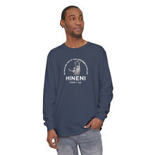 Load image into Gallery viewer, HINENI Presence 'Here I Am' Long Sleeve T‑Shirt
