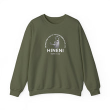 Load image into Gallery viewer, Hineni Retreating You QR Sweatshirt – 'Here I Am'
