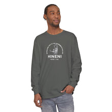 Load image into Gallery viewer, HINENI Presence 'Here I Am' Long Sleeve T‑Shirt
