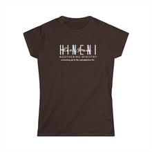 Load image into Gallery viewer, Hineni Logo- Retreating you to the Contemplative Life Women's Tee
