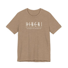 Load image into Gallery viewer, Bella soft - Hineni Logo on natural colors - heathered with back
