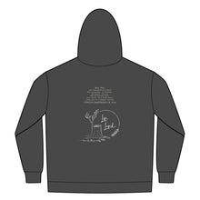 Load image into Gallery viewer, Hineni Here I Am Logo with back quote Women's Full-Zip Hoodie
