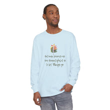 Load image into Gallery viewer, Autumn-Inspires us to let go Long Sleeve tshirt
