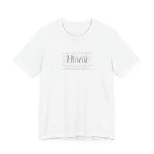 Load image into Gallery viewer, Bella Soft Hineni Tee paragraph front only neutral colors
