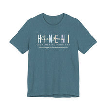 Load image into Gallery viewer, Bella Soft Hineni Colorful logo in dark color Short Sleeve Tees
