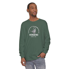 Load image into Gallery viewer, HINENI Presence 'Here I Am' Long Sleeve T‑Shirt
