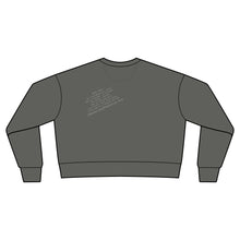 Load image into Gallery viewer, Women's Garment-Dyed Mid-Length Crewneck Sweatshirt
