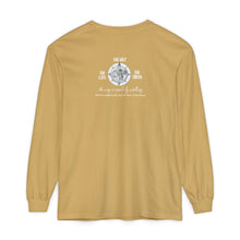 Load image into Gallery viewer, Comfort Colors Pilgrim Long Sleeve Tee  with back logo
