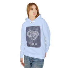 Load image into Gallery viewer, Hineni Awakening Retreat Unisex Lightweight Hooded Sweatshirt
