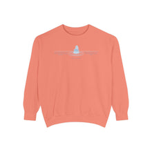 Load image into Gallery viewer, Equanimity Quote on Calm Waters Crewneck
