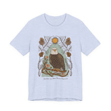 Load image into Gallery viewer, Bella soft Eagle Proverbs 30:18-19 for Jackie in natural colors with back verse
