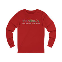 Load image into Gallery viewer, Just Elfin&#39; Around Heathered Long Sleeve Tee
