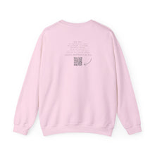 Load image into Gallery viewer, Hineni Retreating You QR Sweatshirt – 'Here I Am'
