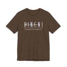 Load image into Gallery viewer, Belle soft Fall colors multi Hineni logo T-Shirt
