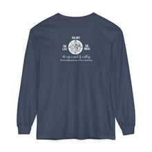 Load image into Gallery viewer, Comfort Colors Pilgrim Long Sleeve Tee  with back logo

