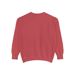 Hineni Awakening Retreat Garment-Dyed Sweatshirt design front only