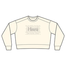 Load image into Gallery viewer, Women's Garment-Dyed Mid-Length Crewneck Sweatshirt
