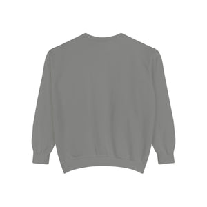 Hineni Awakening Retreat Garment-Dyed Sweatshirt design front only