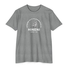 Load image into Gallery viewer, Heathered Hineni Retreating You "Here I Am" T-Shirt
