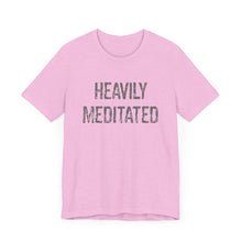 Load image into Gallery viewer, Heavily Meditated Hineni Unisex Jersey Short Sleeve Tee
