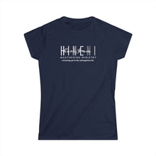 Load image into Gallery viewer, Hineni Logo- Retreating you to the Contemplative Life Women's Tee
