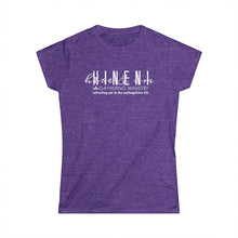 Load image into Gallery viewer, Hineni Logo- Retreating you to the Contemplative Life Women's Tee
