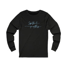 Load image into Gallery viewer, Spiritual Gangster on long sleeve heather tshirts
