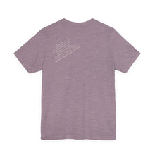Load image into Gallery viewer, Bella soft- heathered colors - Hineni paragraph logo- with back
