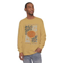 Load image into Gallery viewer, I will praise Him- Long Sleeve T-Shirt, Autumn Psalm 104 Design
