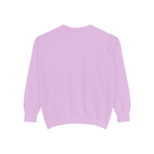 Load image into Gallery viewer, Hineni Awakening Retreat Garment-Dyed Sweatshirt design front only
