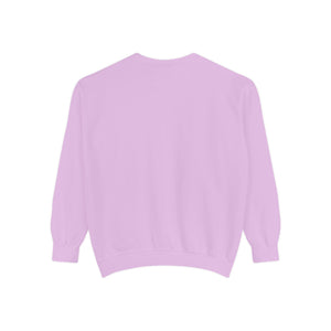 Hineni Awakening Retreat Garment-Dyed Sweatshirt design front only